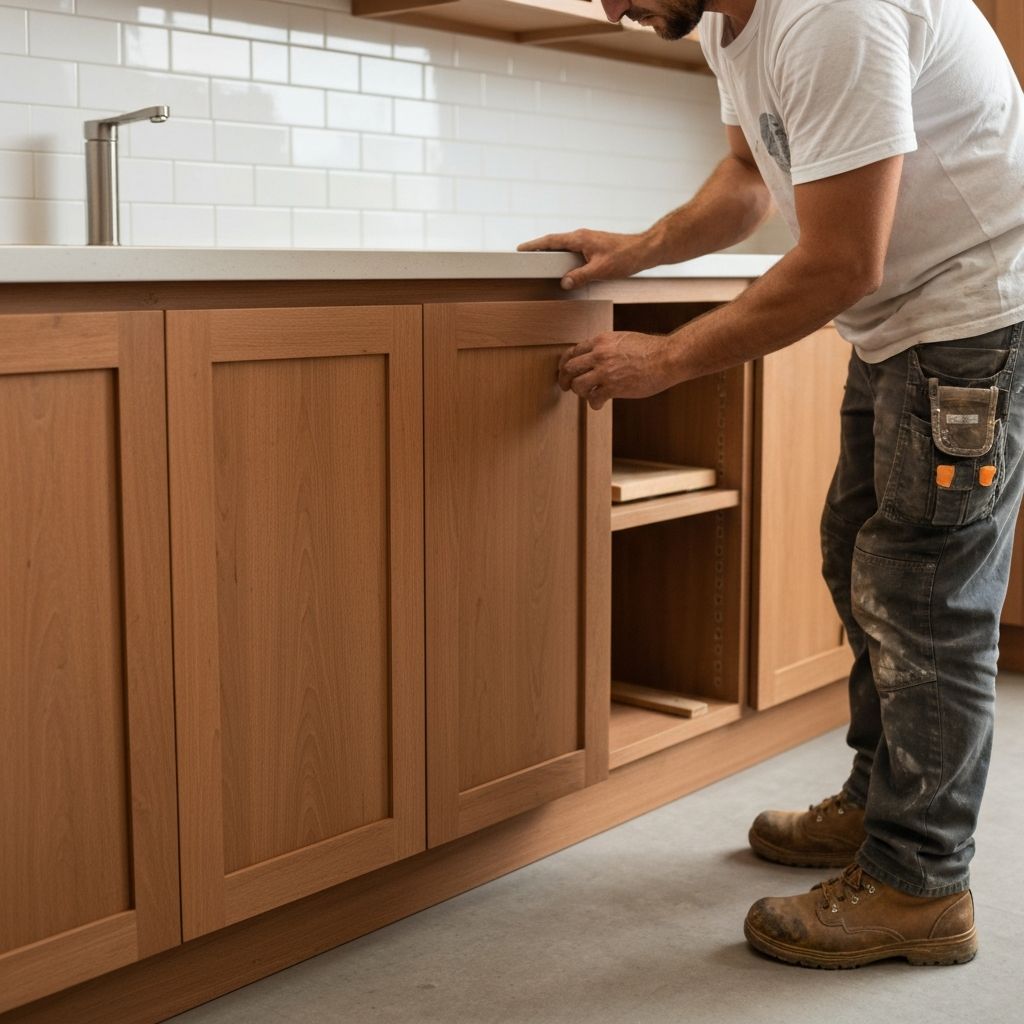 Professional kitchen installation