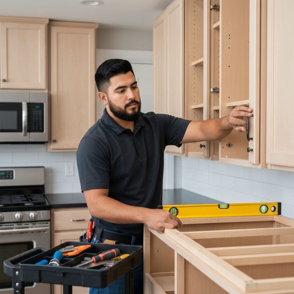 Professional kitchen installation by Fitted & Fixed